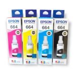 Kit de Tintas Epson T664. T664120, T664220, T664320, T66442