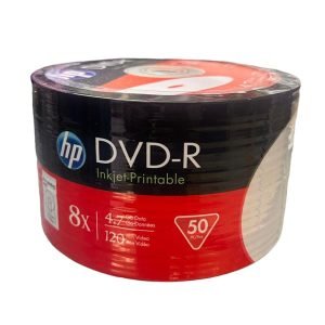 Dvd-R Grabable Cono X 50 Discos Hp Printable De 4.7GB 8X