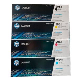 Tóner HP 206X Pack Cyan, Magenta, Yellow, Black original